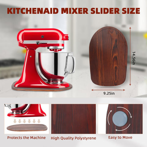GIASSVIO slider in use on-counter demonstrates effortless reach to ingredients.
