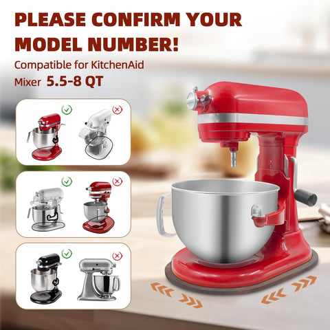 GIASSVIO mixer slider in use demonstrates smooth, effortless movement of heavy mixers.
