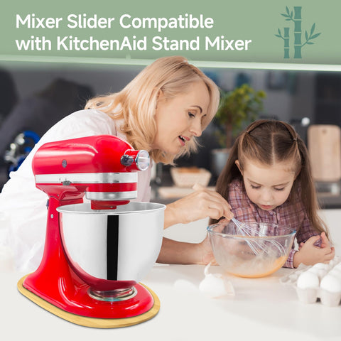 GIASSVIO kitchen aid attachment slider protects surfaces while sliding the mixer.