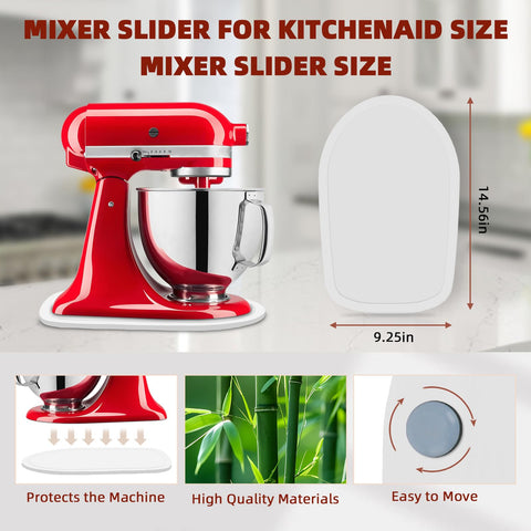 Tilt-head compatibility with GIASSVIO mixer slider.