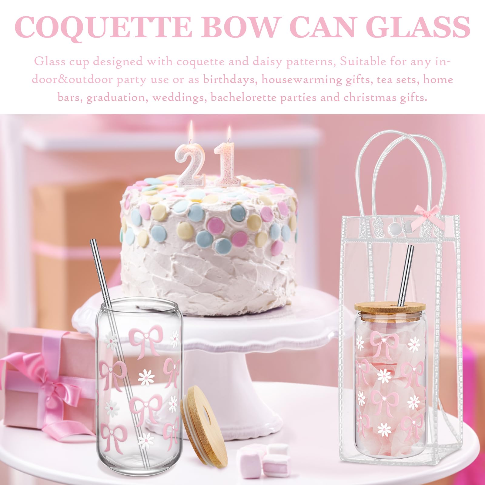 Giesiery clear gift bag packaging enhances presentation and gifting