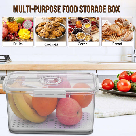 Gifhomfix bread box doubles as a versatile keeper for bread and snacks.