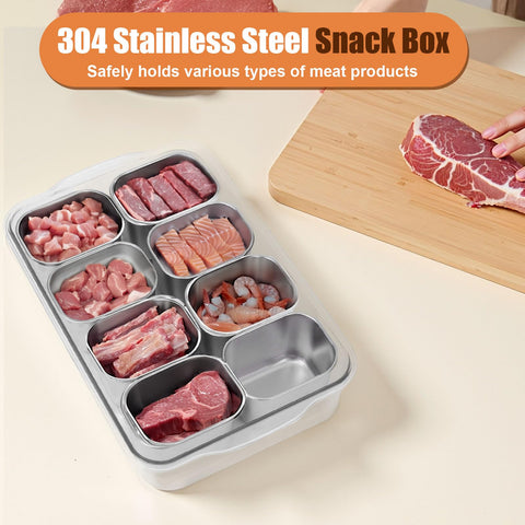Gifhomfix Snackle Box in travel setting for picnics and trips