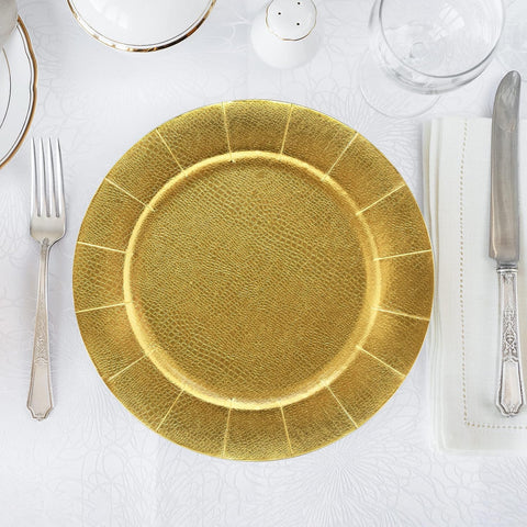 Gift Boutique 13 inch charger under main plate showing fit and coverage
