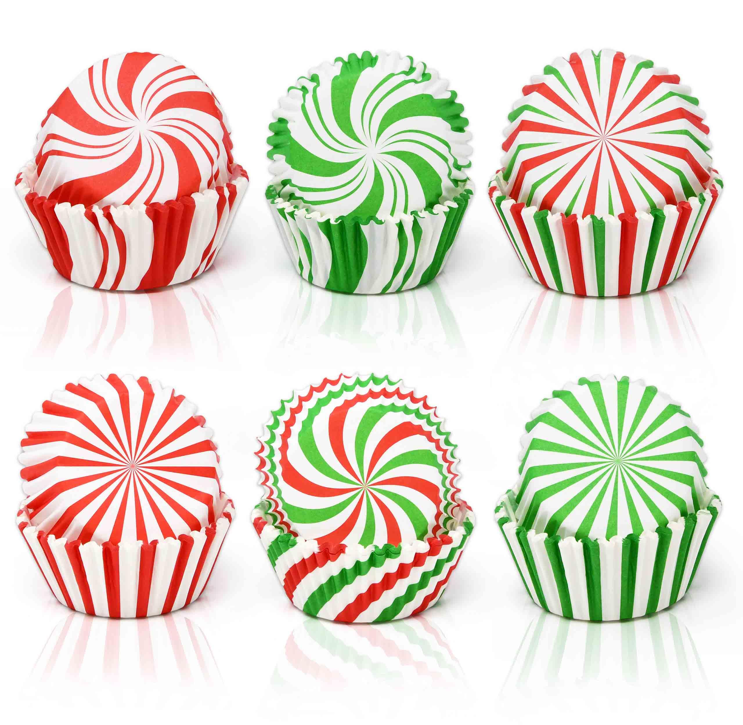 Gift Boutique Christmas cupcake liner six-design collection for festive baking and display