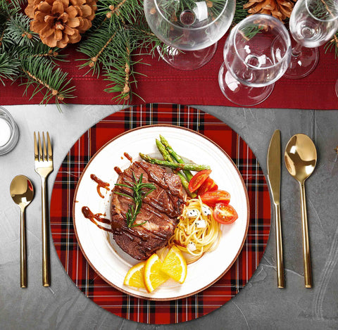 Gift Boutique durable charger plate withstands heavy courses