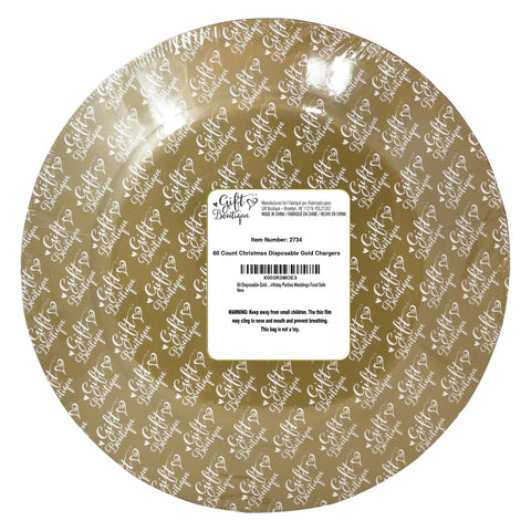 Gift Boutique heavy duty charger plate suitable for heavy foods