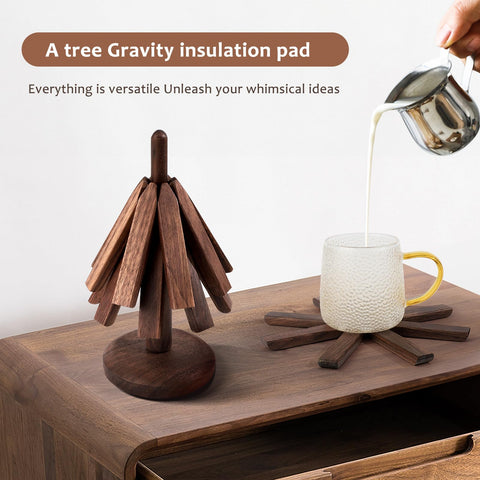 Exquisite gift box packaging makes these trivets ideal for Christmas or housewarming.
