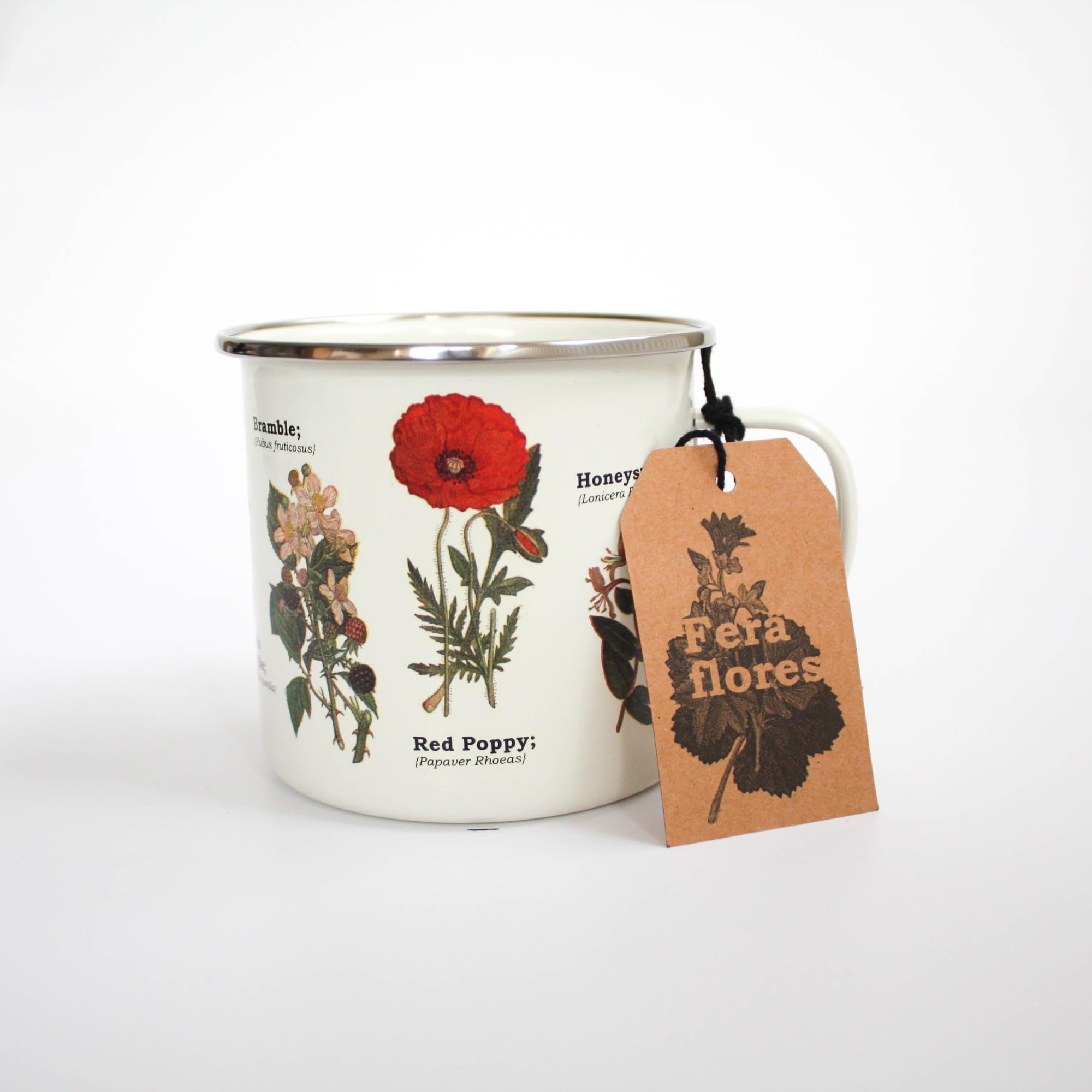 Gift Republic Handwash-only mug preserves enamel finish and color.