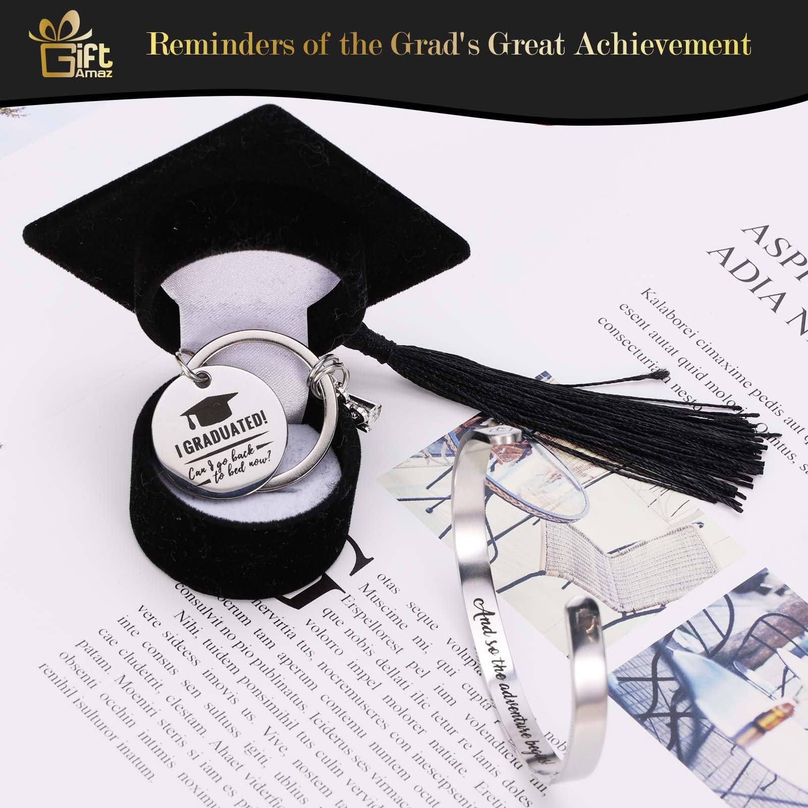 GiftAmaz graduation cap storage box doubles as organizer