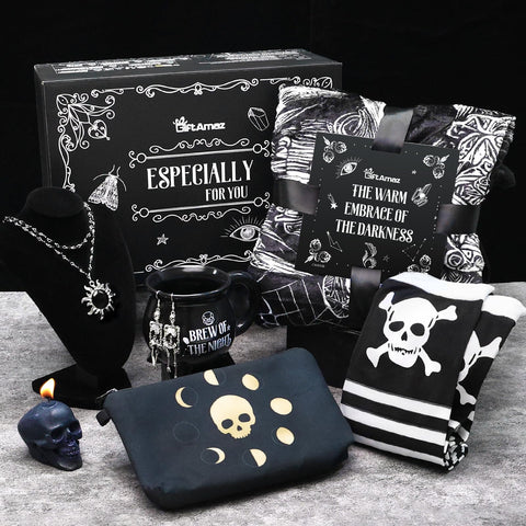 GiftAmaz Witch Cauldron Mug shown with dark gothic look, ideal for cozy coffee rituals