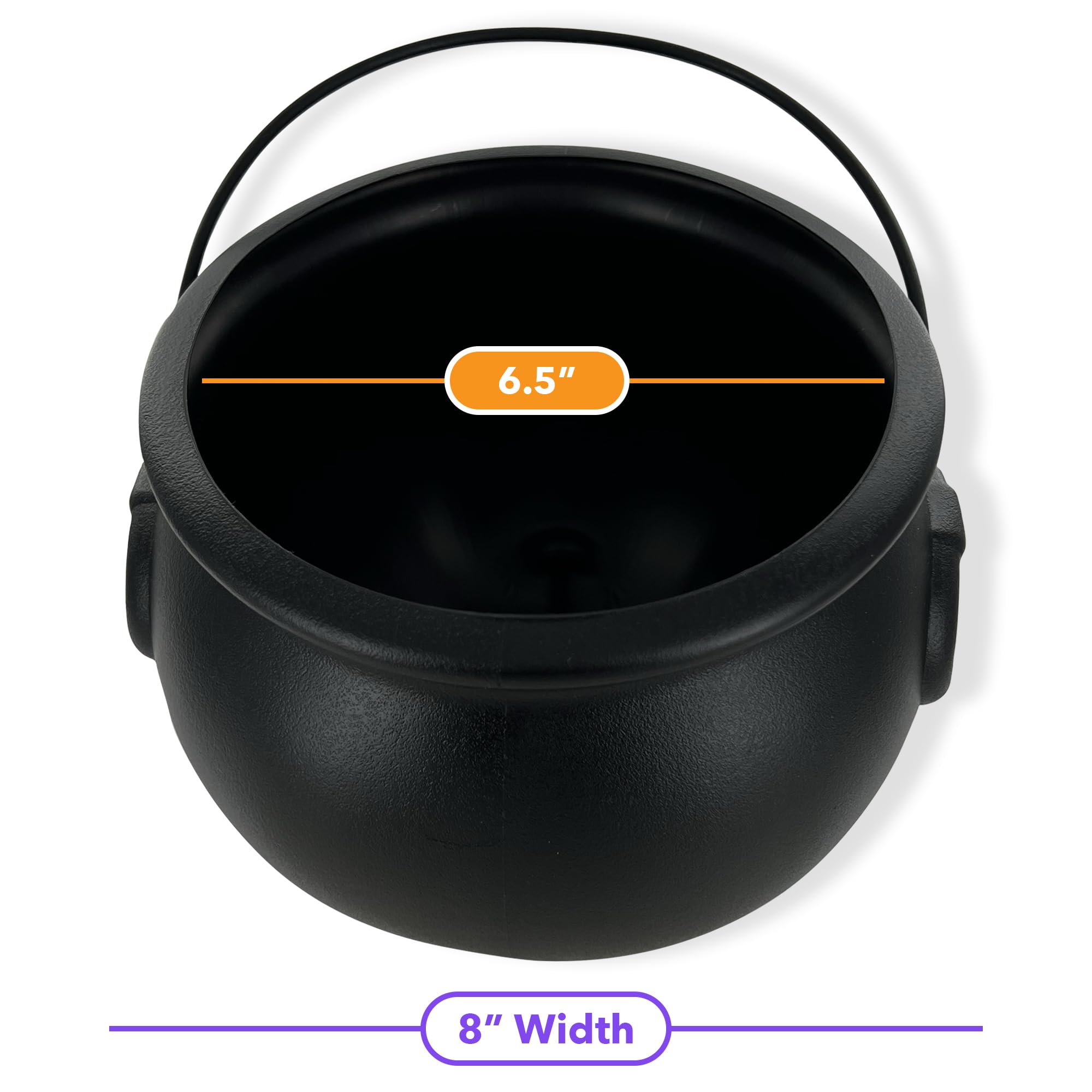 GiftExpress witch-kettle-for-party-supplies doubles as a candy centerpiece