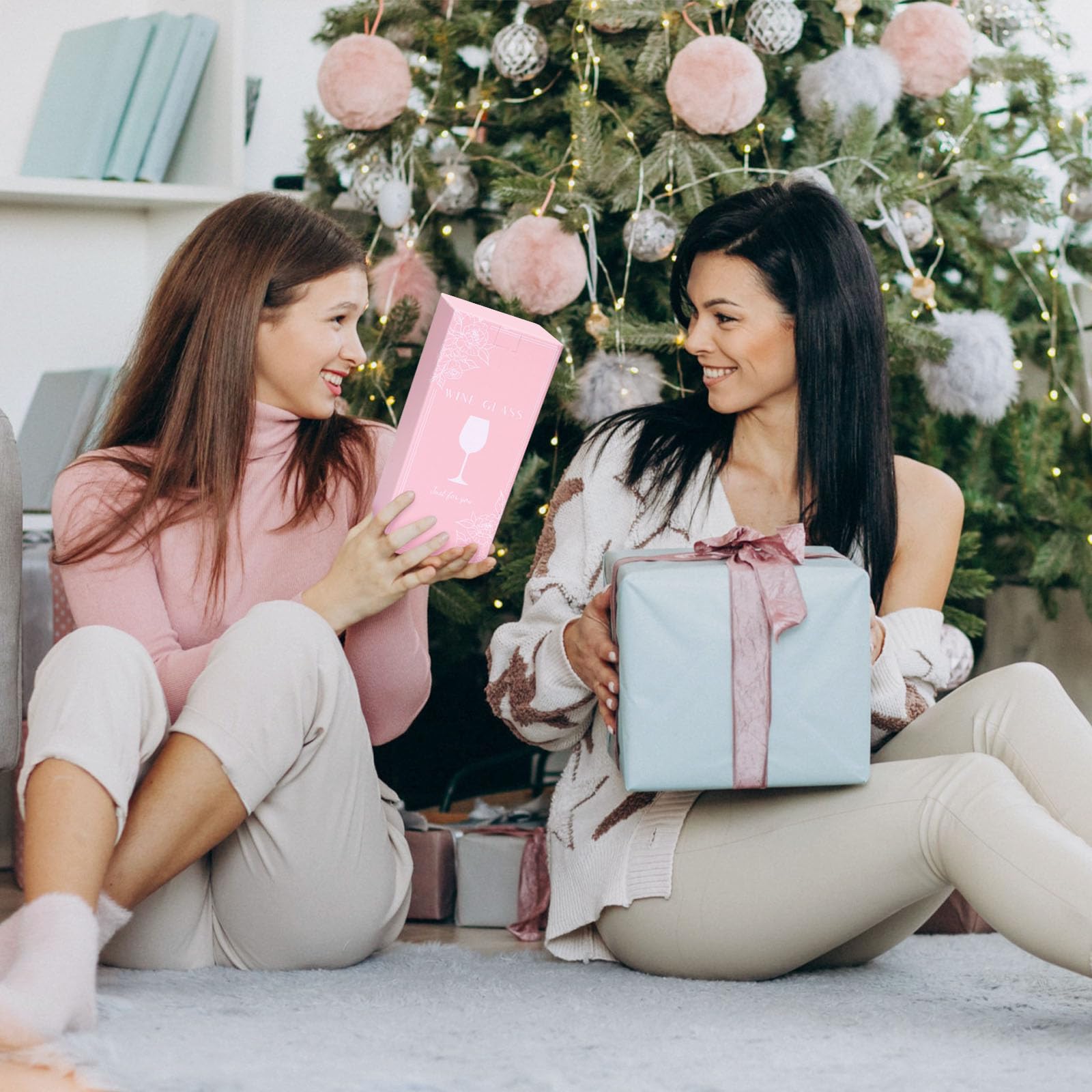 GiftHarbor wine glass for moms and wives makes thoughtful celebrations.
