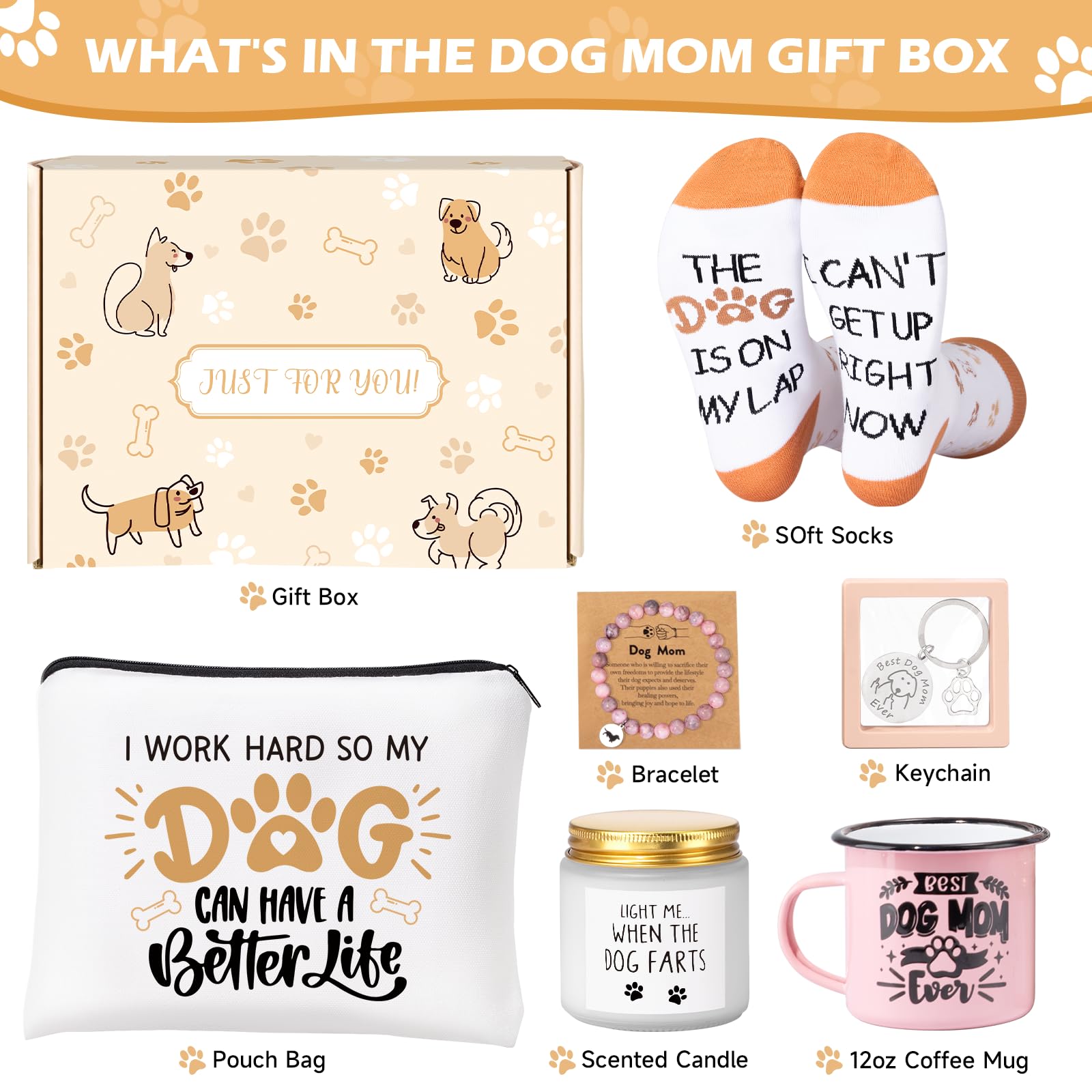 Giftissimo best dog mom ever mug for uplifting mornings