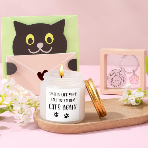 Giftissimo cat socks, three pairs with paws, comfy daily wear
