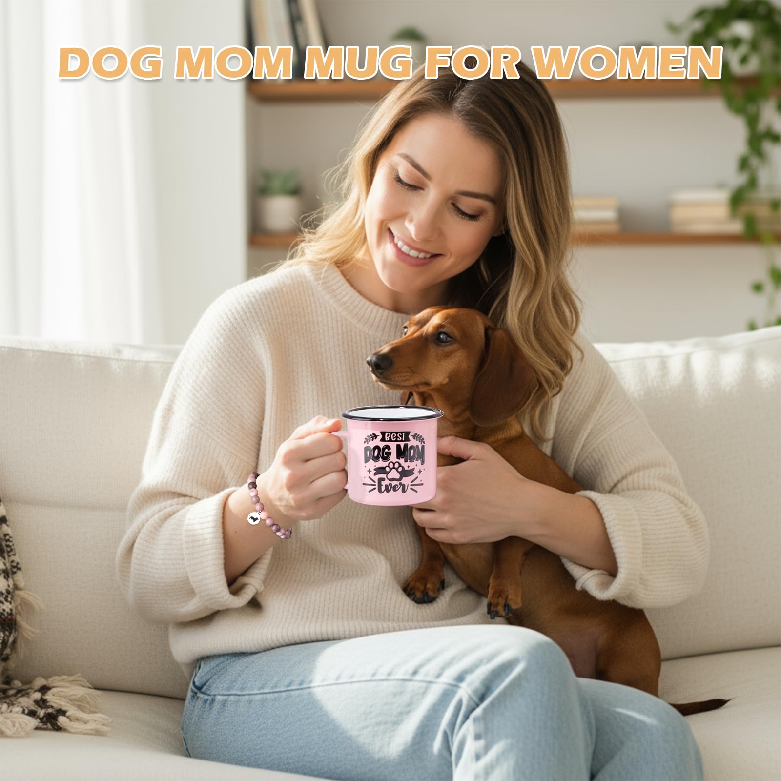 Giftissimo dog mom candle for cozy ambiance