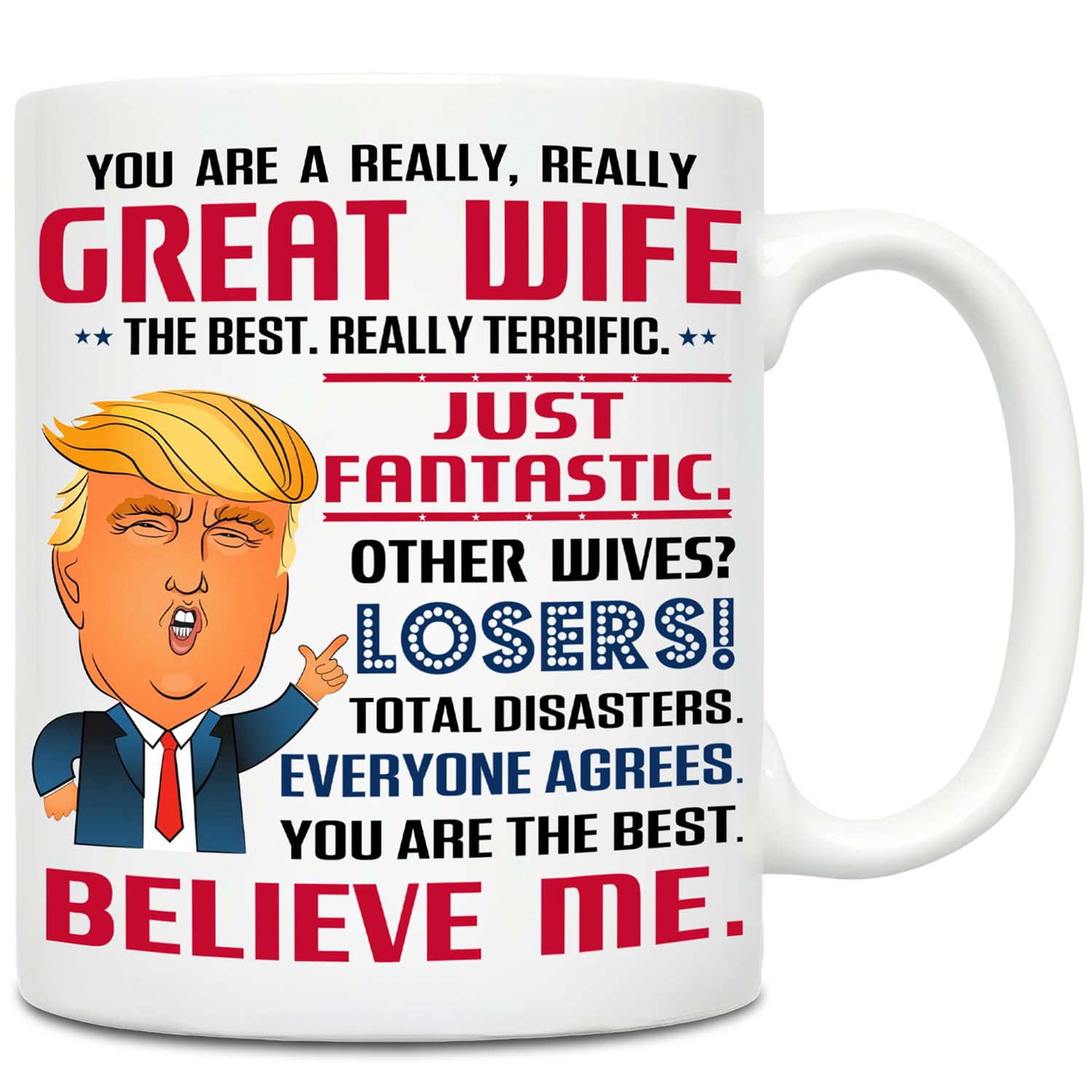GIFTSFARM 11oz mug with a humor cartoon for a playful morning coffee.