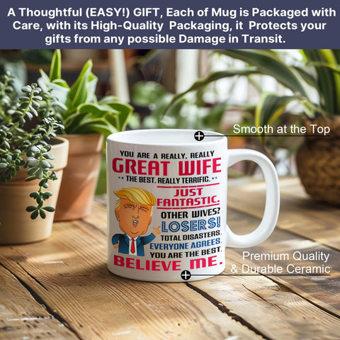 GIFTSFARM mug is microwave and dishwasher safe for easy everyday use.