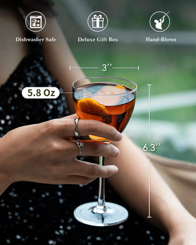 GIHOP dishwasher-safe stem and base for everyday use