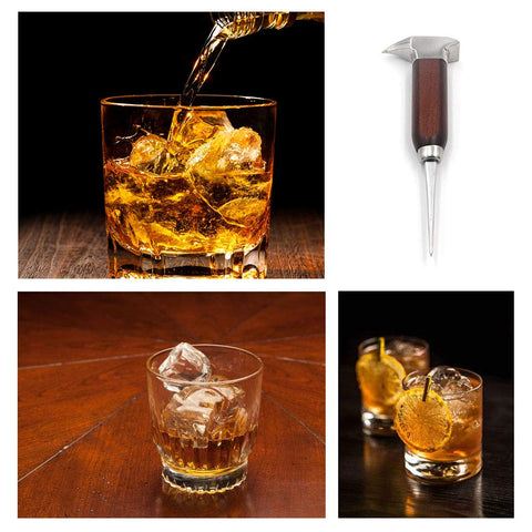 Gihunk seven-inch ice pick length for balanced bar use