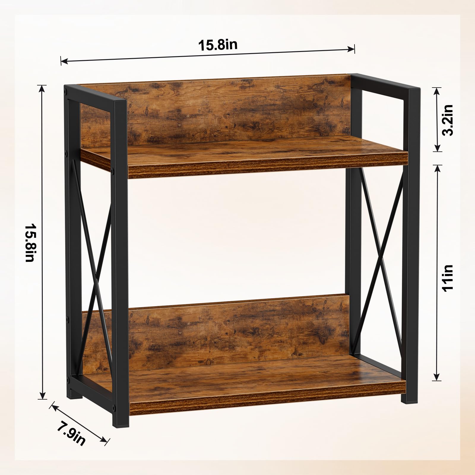 Giikin spice bottle organizer showcasing vertical storage and easy reach.