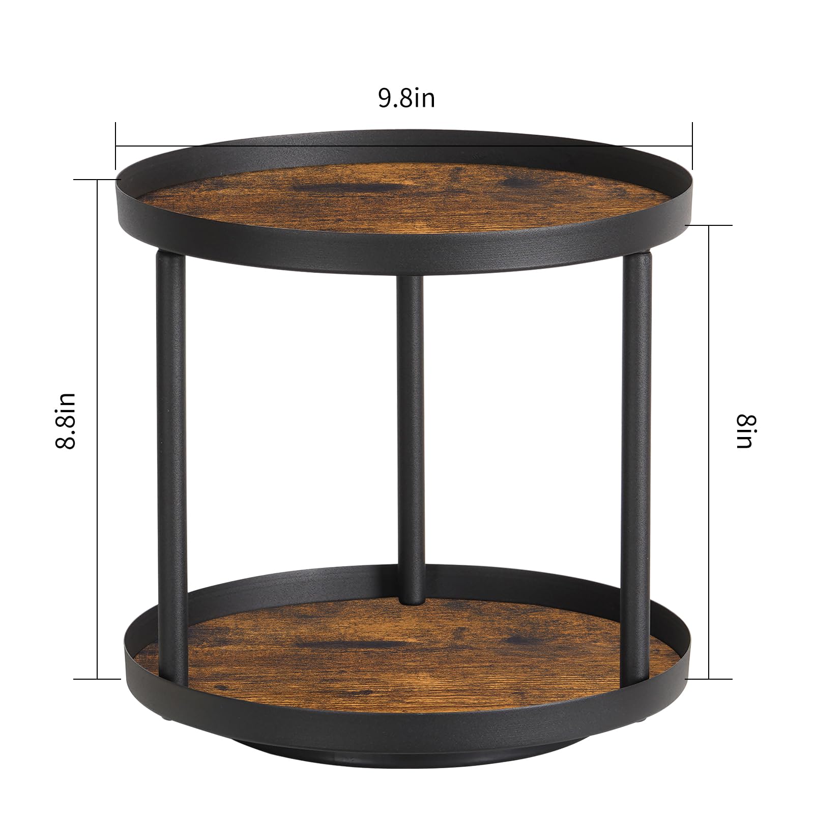 Giikin waterproof wooden surface cleans easily with a damp cloth.