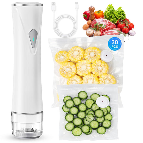 Gikxki vacuum sealer with visible tank for easy liquid monitoring.