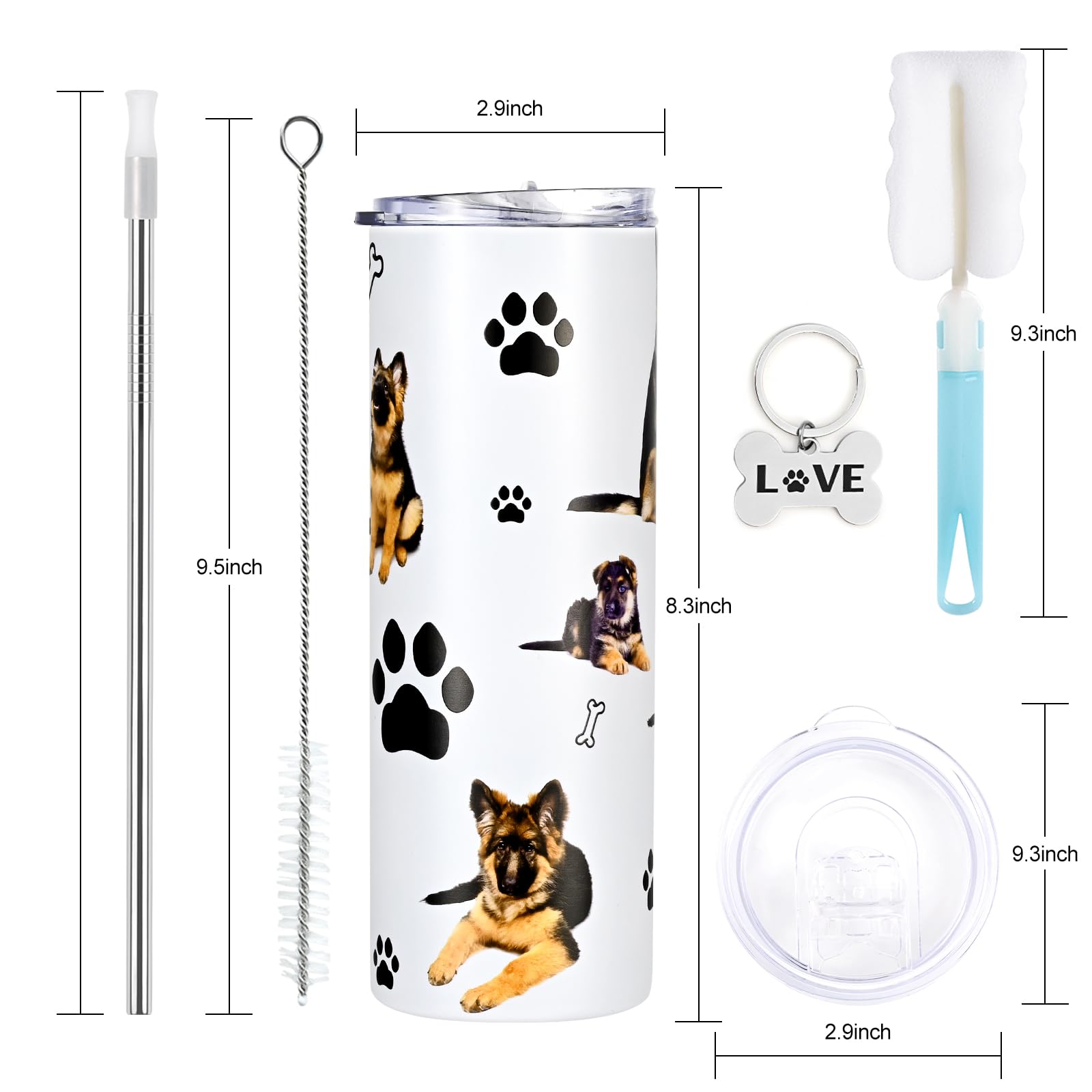 GINGPROUS dog lover gift image conveys celebration for any occasion