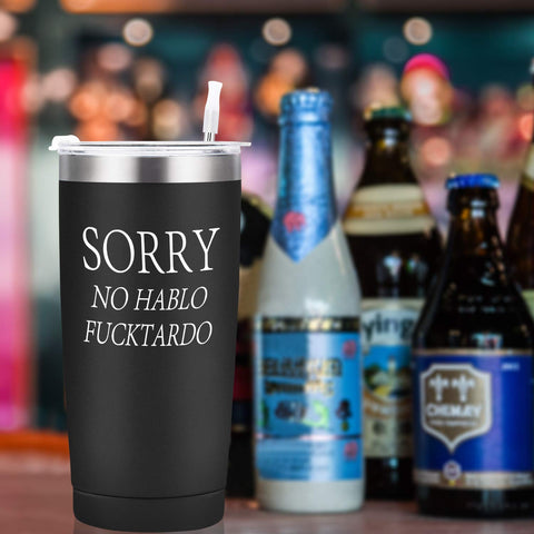 GINGPROUS insulated stainless steel tumbler preserves temperature during commutes and outdoor adventures.