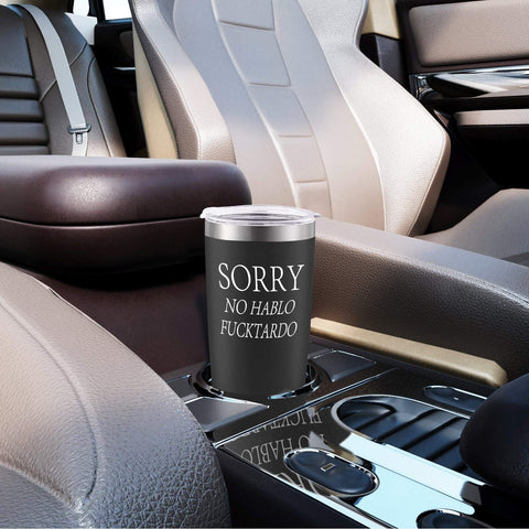 GINGPROUS splash-proof lid prevents spills during home use or travel.