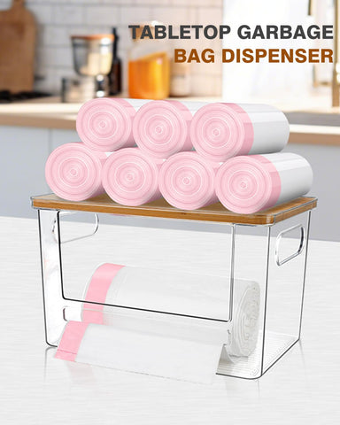 Ginnerella under-sink placement with silicone mat for stable storage.