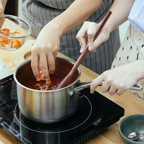 GinSent artisanal wooden spoons add warmth to everyday cooking