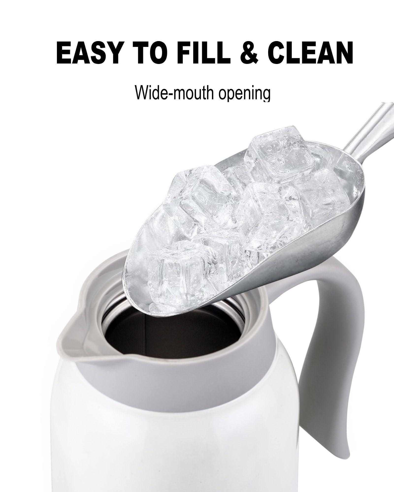 GiNT 18-8 stainless steel interior and exterior for durability.