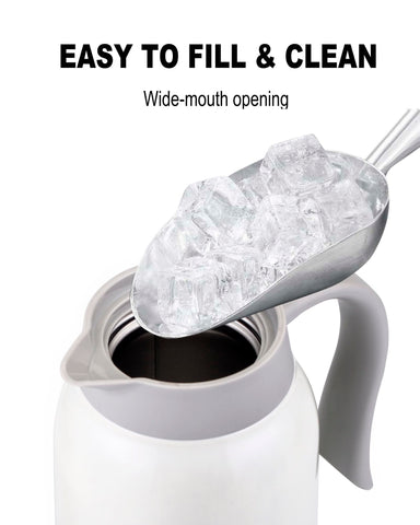 GiNT 18-8 stainless steel interior and exterior for durability.