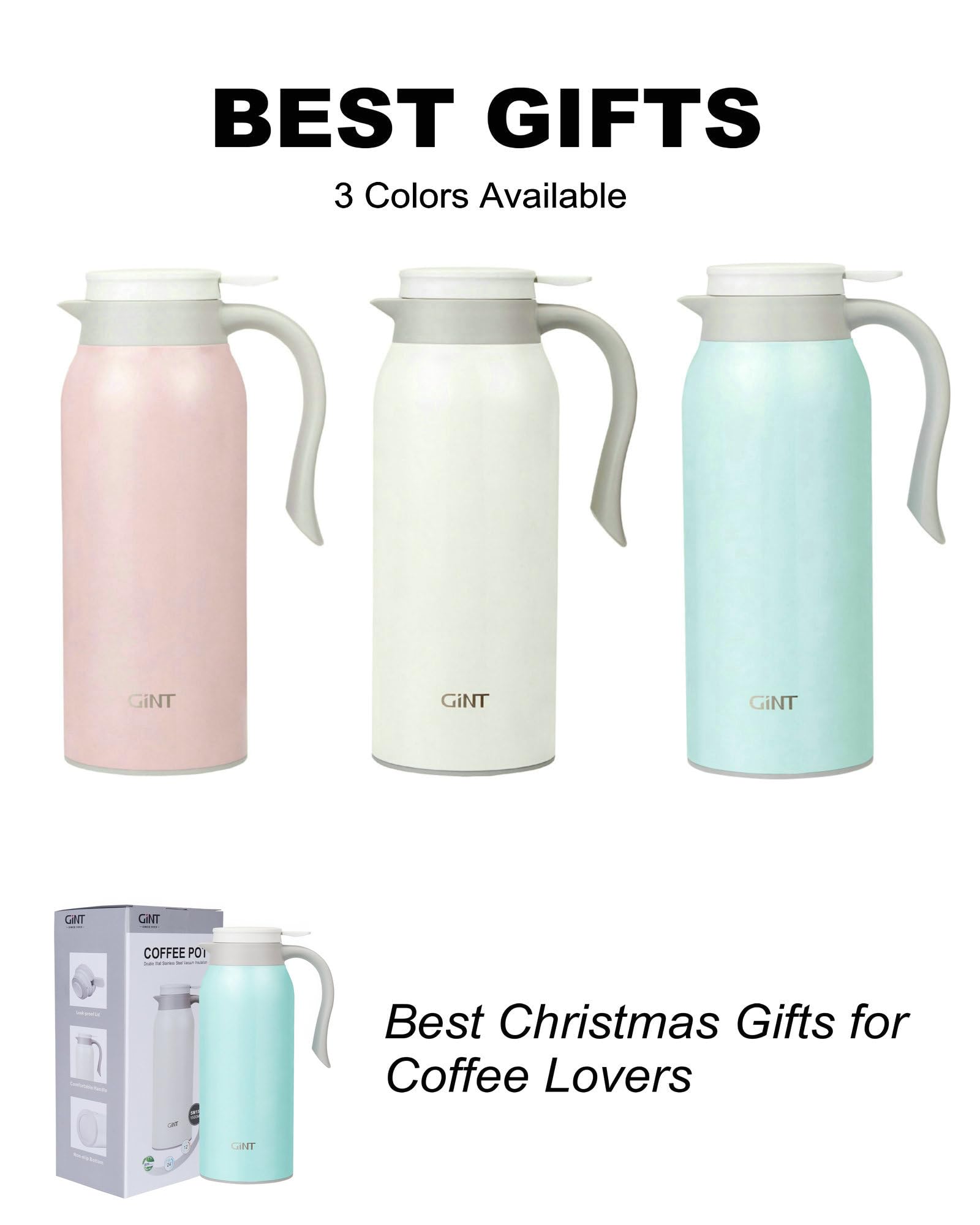 GiNT compact footprint fits on countertops or bedside tables