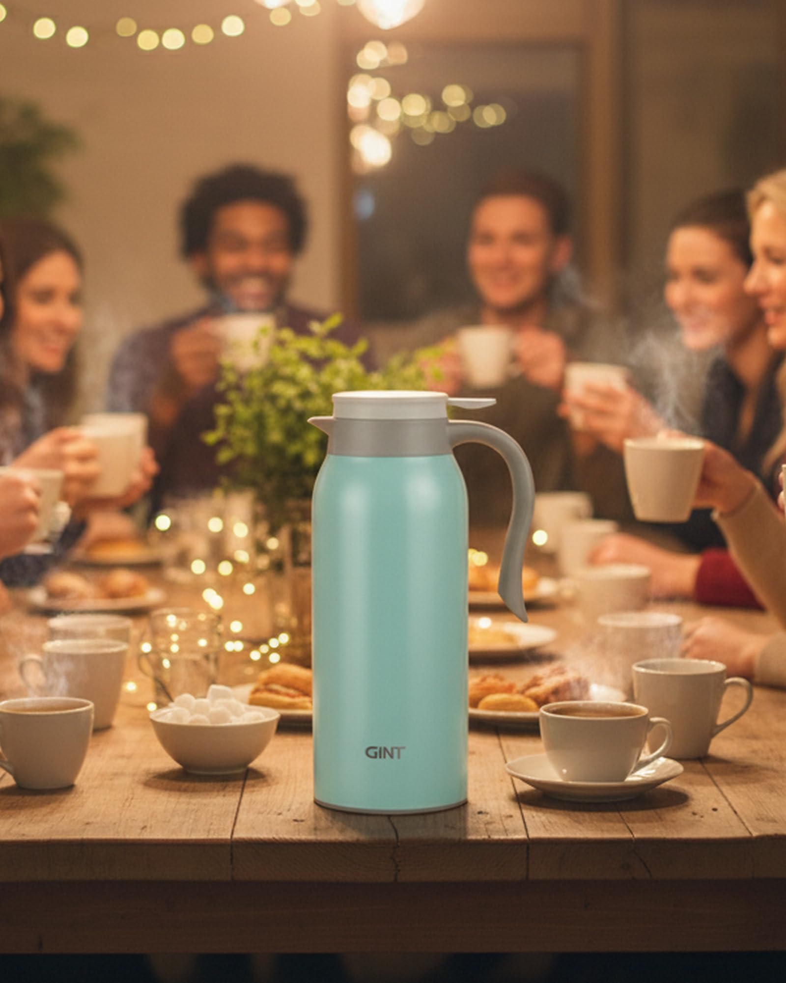 GiNT easy one-hand pouring with push-button