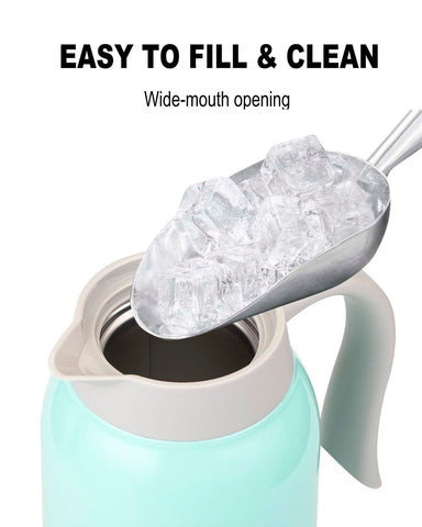 GiNT stainless steel interior and exterior keep beverages fresh and odors minimal