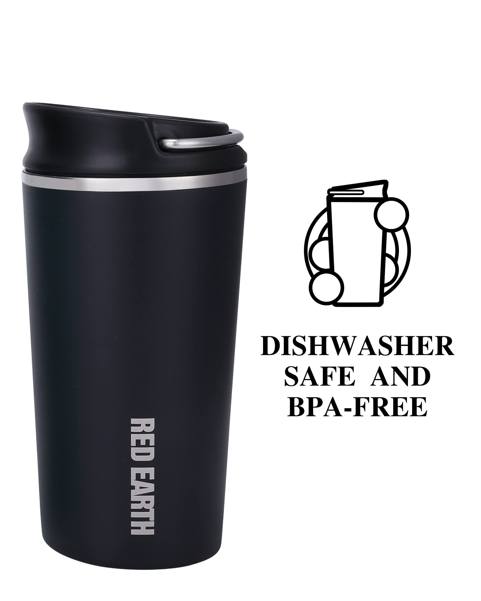 Compact size fits standard car cup holders for commuting