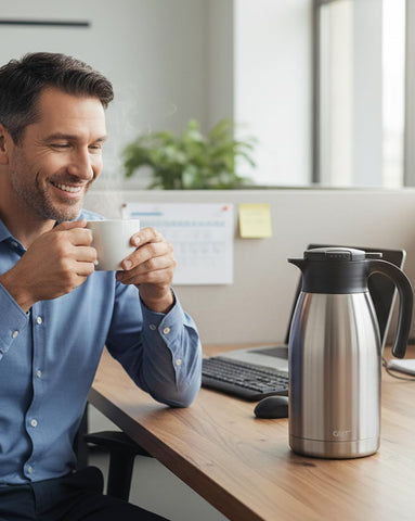 GiNT stylish carafe makes a great gift for coffee and tea lovers