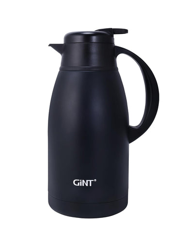 GINT carafe top view highlights double-wall insulation for heat retention