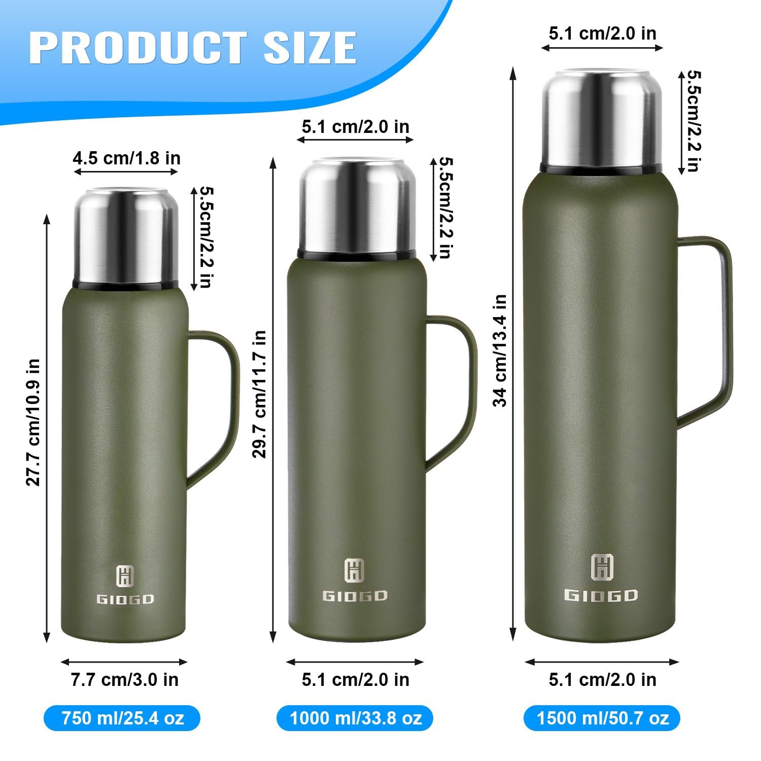 GIOGD bottle on office desk, convenient daily companion.