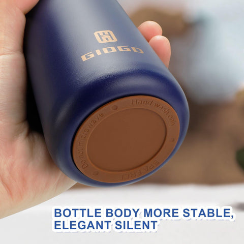 GIOGD curved body blue side view emphasizes comfortable grip