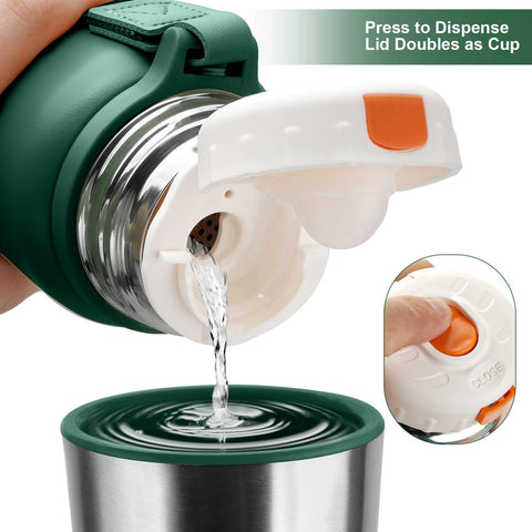 GIOGD portable bottle ideal for hiking, biking, and travel.