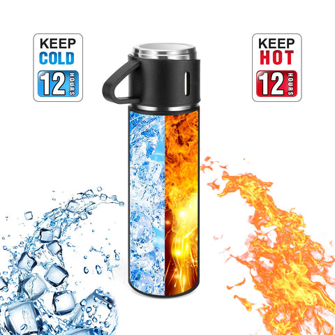 GIOGD bottle with cup lid for direct sipping or pouring