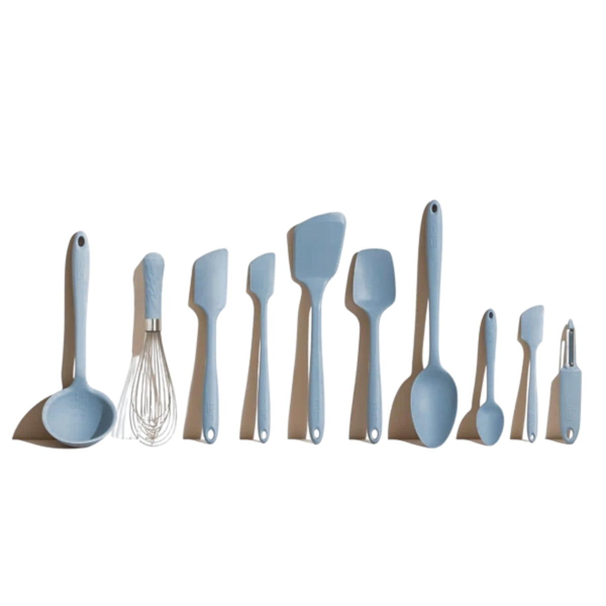 GIR Get It Right 10-piece spatula set for versatile silicone cooking.