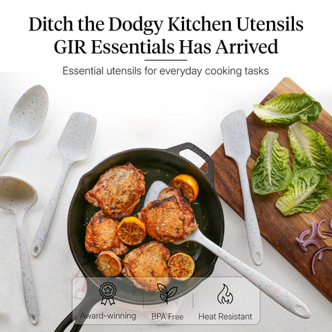 GIR Get It Right 5-Piece Ladle ideal for soups and stews with heat-resistant silicone.