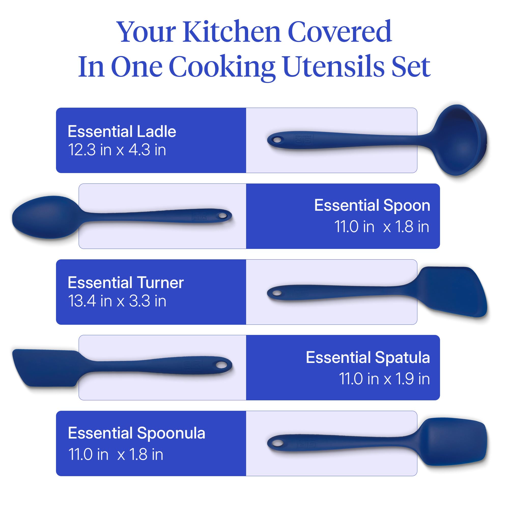 GIR Get It Right heat resistant up to 425°F, ideal for high-heat cooking.