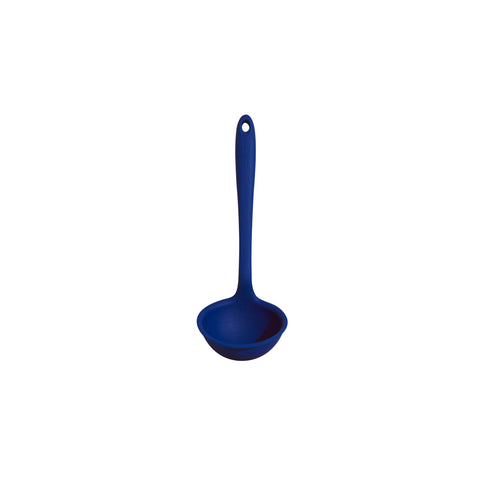 GIR Get It Right premium silicone ladle demonstrating precision pour for mess-free serving
