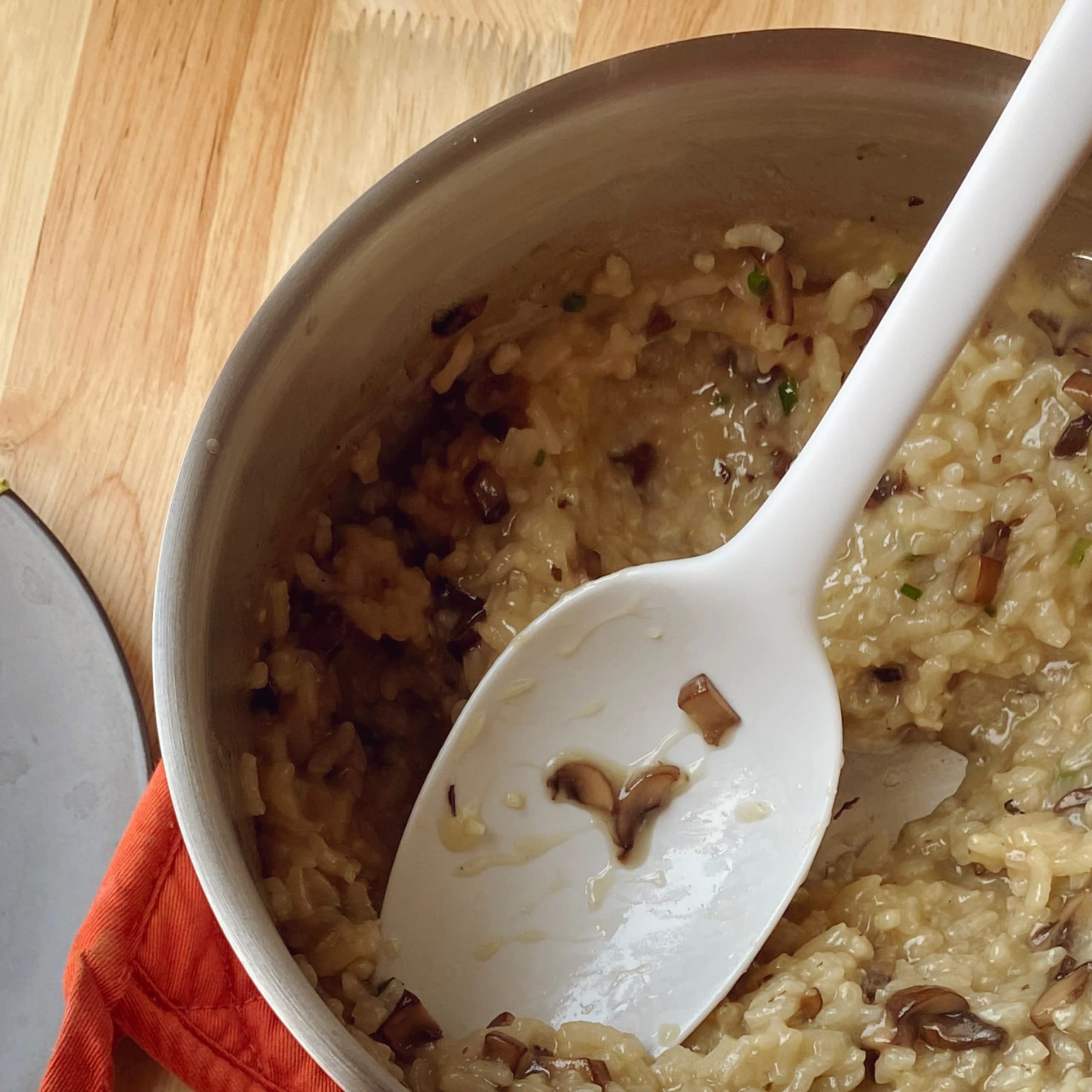 GIR Get It Right silicone spoon is dishwasher safe for quick cleanup.