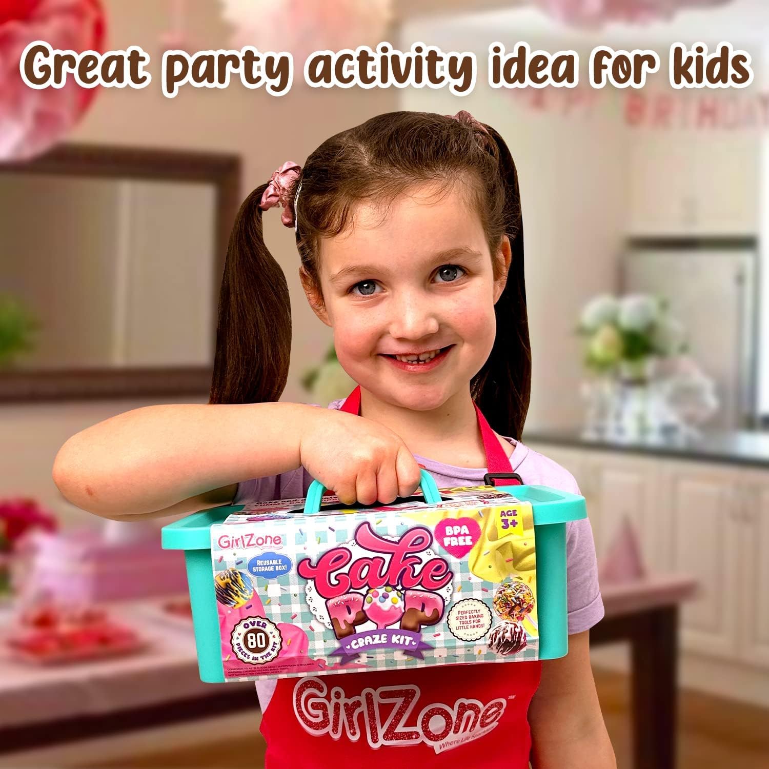 GirlZone kids baking set ages 10-12 inspires hands-on creativity.